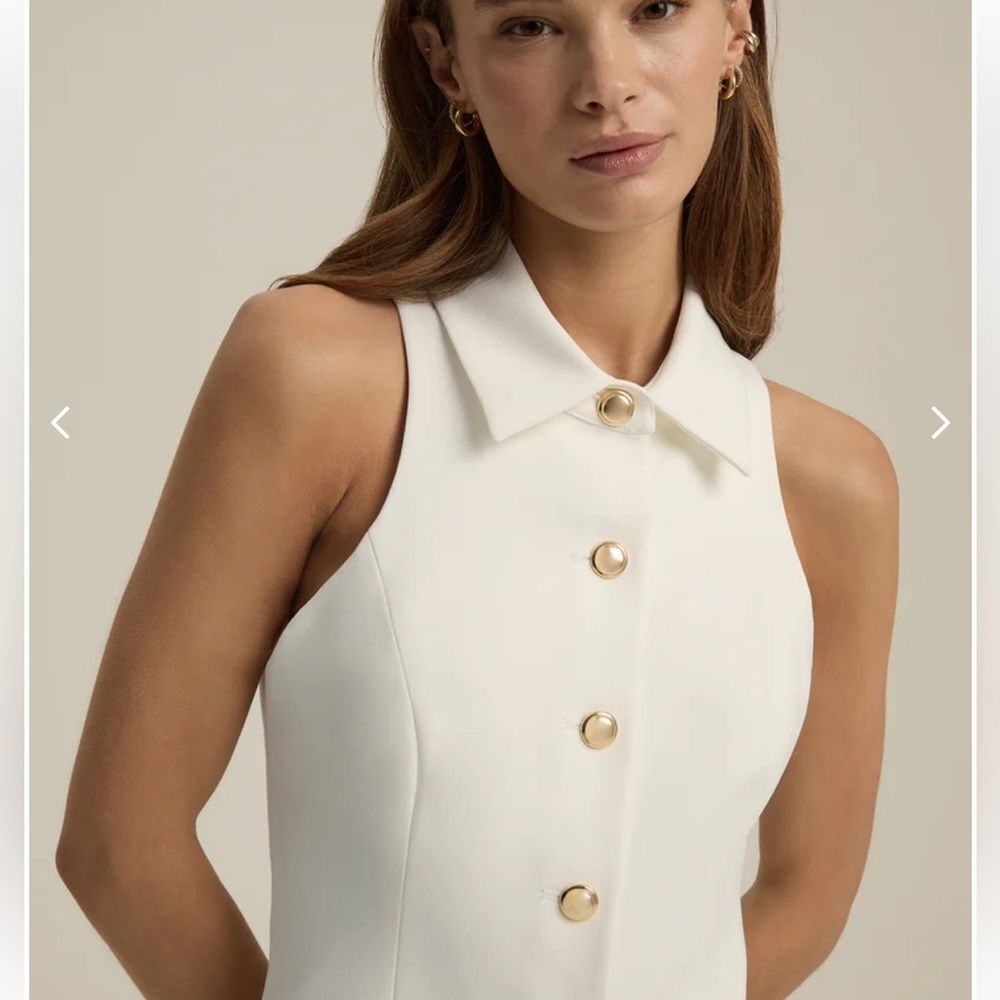 FAVORITE DAUGHTER uptown girl mini dress in ivory - Picture 4 of 8